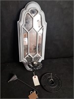 Mirrored Wall Sconce, Snifter & Trivet