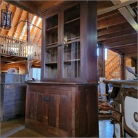 Antique Pine Kitchen Cupboard from Pratt Barn