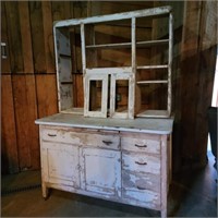Antique Hoosier Style Cabinet