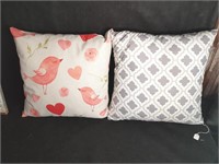 Two New 15" Pillows