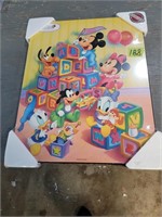 Mickey Mouse picture 16"x20"