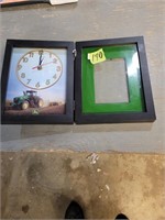 JD Clock in picture frame
