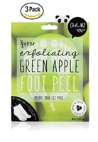 Pack of 3 - Green Apple Foot Peel - BB 24 Nov. 21