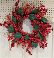 Beautiful LARGE Cranberries wreath