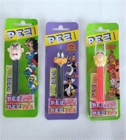 90s Vintage Sealed PEZ, Asterix, Gargamel, Daffy