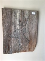 Deer Art Work on Barn Wood (24" x 30")