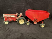 Vintage International tractor toy