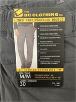 THE BC CLOTHING CO MENS LINED PANTS SIZE MEDIUM