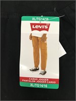 LEVIS BOYS CARGO JOGGER PANTS SIZE XLARGE 14/16