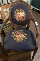 Antique Parlor Chair