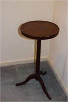 Mahogany Fern Stand- 12in dia x 26in high