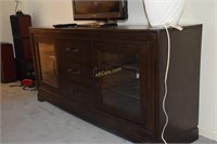 3 Drawer/ 2 Cabinet entertainment center 65in x