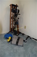 Nordic Track and stair stepper exerciser
