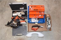 Gun cleaning kit, Black and Decker circular saw,