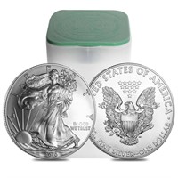 2010 US Mint Roll American Eagle Silver Dollar