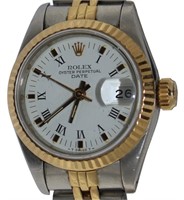 Rolex Oyster Perpetual Lady Datejust w/Roman Dial