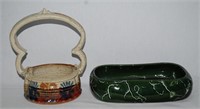 Vintage Beauceware & Studio Pottery Basket