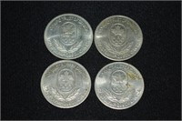 4 Olympic Tokens