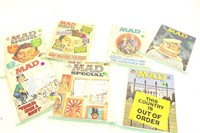 SET OF SIX 1970'S MAD MAGAZINES