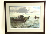 JOHN COWAN PRINT FISHING EDITION #647/800 SIGNED