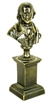 SMALL BRONZE BUST OF MAHLER