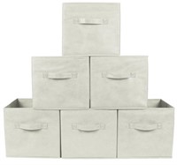 6 pack Foldable storage Cubes