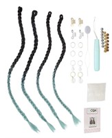 Cute Girls Hairstyle Crochet Kit