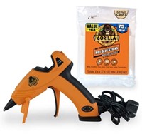 Gorilla Hot Glue Gun Kit with 30 Hot Glue Sticks