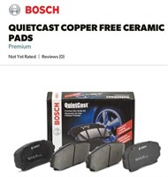 QUIETCAST COPPER FREE CERAMIC PADS (only 3 pads)