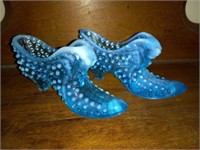 Hobnail opalescent shoes