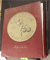 CITATION STAMP ALBUM, ALL COUNTRIES, APPROX 2060..