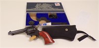 HERITAGE ROUGH RIDER .22 REVOLVER W/SOFT HOLSTER..