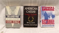 (3) BOOKS ON WWII
