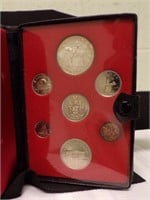 1973 ROYAL CANADIAN COIN SET; 1995 CANADIAN....