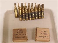 EMPTY BRASS, SOME ARE 9MM