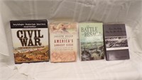 (4) BOOKS ON THE CIVIL WAR