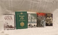 (5) BOOKS ABOUT WWI