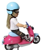 Electronic Motorcycle for 18" Dolls