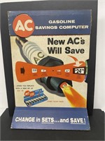 AC Spark Plugs Advertising Board