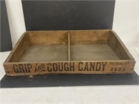 Dr. Stevens Cough Drop wooden box serial NO. 2623