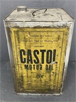 Castol Motor Oil can Franklin Oil Corporation