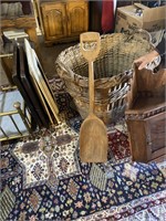 Vintage Wooden Grain Shovel