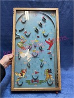 1940s Poosh-M-Up Big 5 pinball 5-in-1 toy game