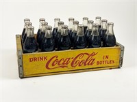 Coca-Cola 75th Anniversary Bottles & Vintage Crate