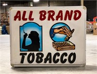 All Brand Tobacco Double Sided Advertisement Sign