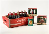Vintage Christmas Coca-Cola Bottles Collectibles