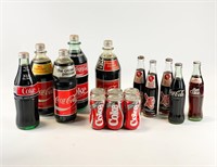 Vintage Coca-Cola Bottles and Cans Incl. NCAA