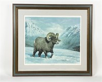 Charles Frace "Bighorn Country" Lithograph Print