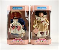 Collectible Memories Genuine Porcelain Dolls