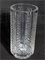 Waterford crystal vase. Approx 10" x 5".